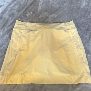 Athleta Yellow Skort
